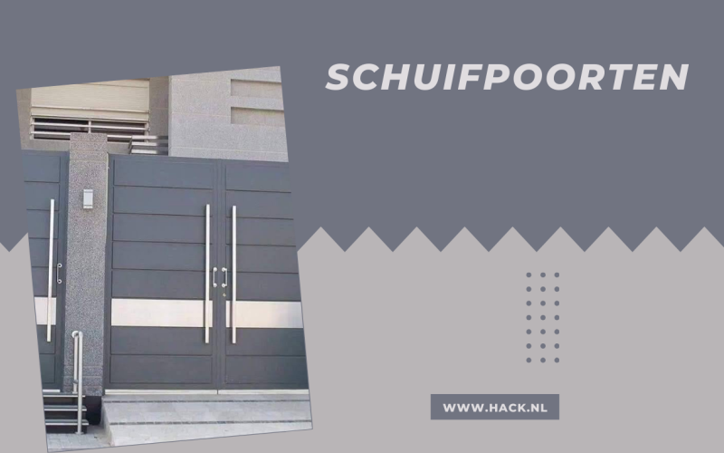 Schuifpoorten: Innovatief, Veilig en Perfect op Maat voor Jouw Woning of Bedrijf